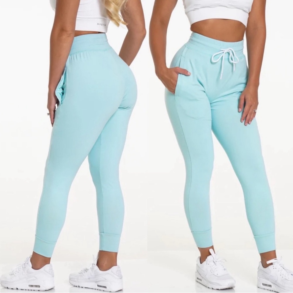 NVGTN SEAFOAM GREEN JOGGERS